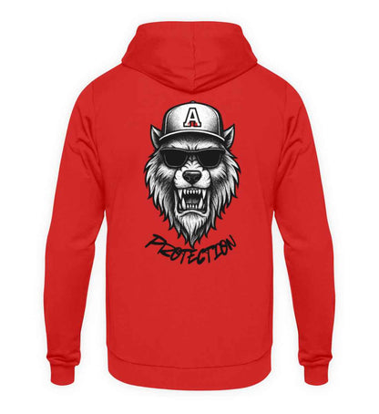 Wolf-Protection  - Unisex Kapuzenpullover Hoodie