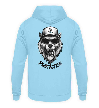 Wolf-Protection  - Unisex Kapuzenpullover Hoodie