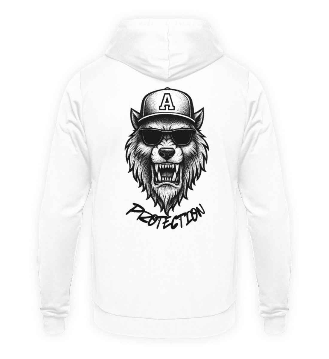 Wolf-Protection  - Unisex Kapuzenpullover Hoodie