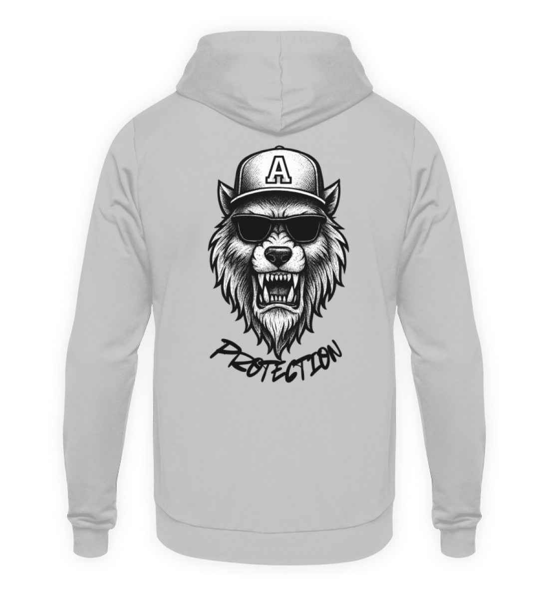 Wolf-Protection  - Unisex Kapuzenpullover Hoodie