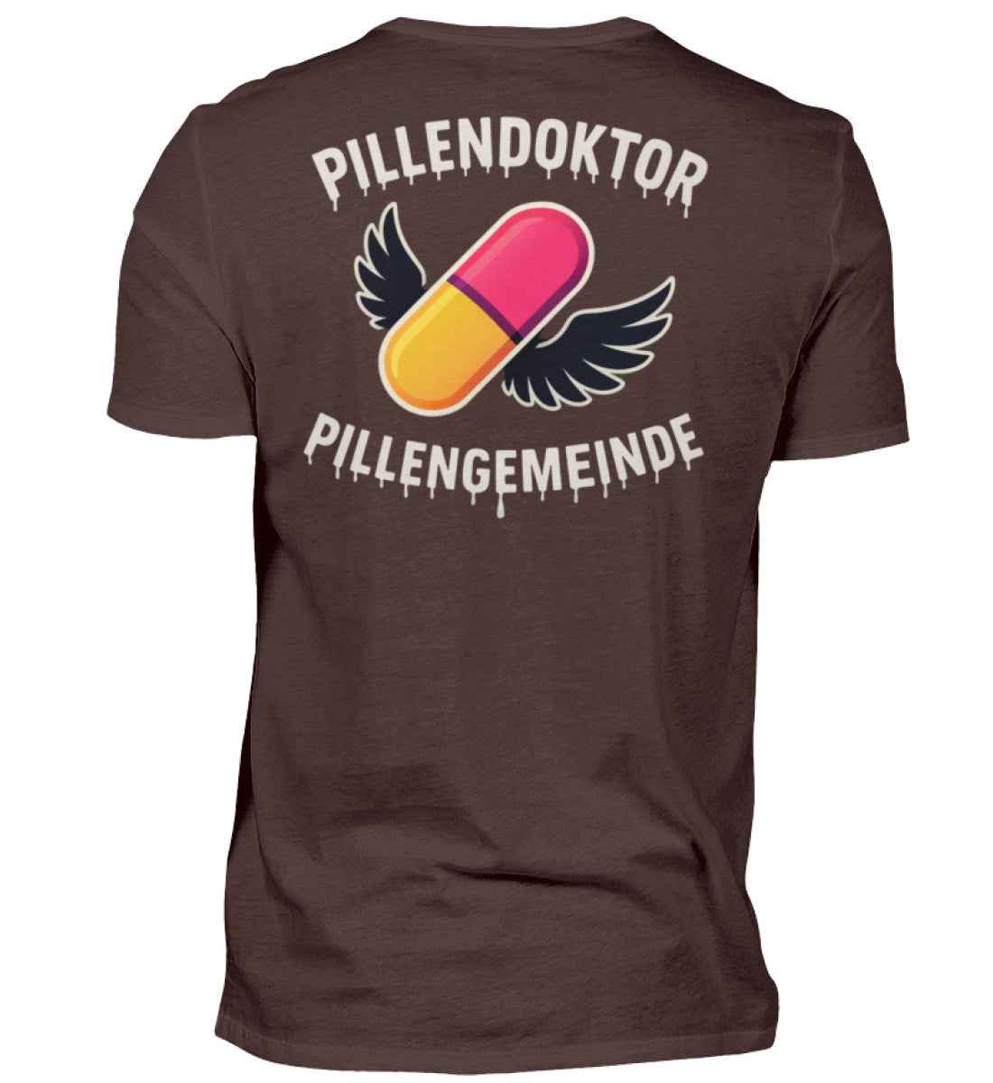 Pillendoktor x Pillengemeinde Unisex T-Shirt – Community Shirt | 185 g/m² | 100% Baumwolle