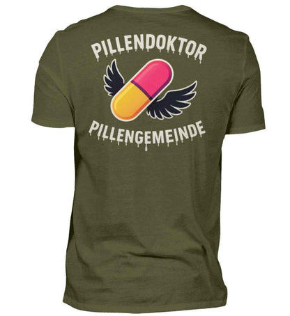 Pillendoktor x Pillengemeinde Unisex T-Shirt – Community Shirt | 185 g/m² | 100% Baumwolle