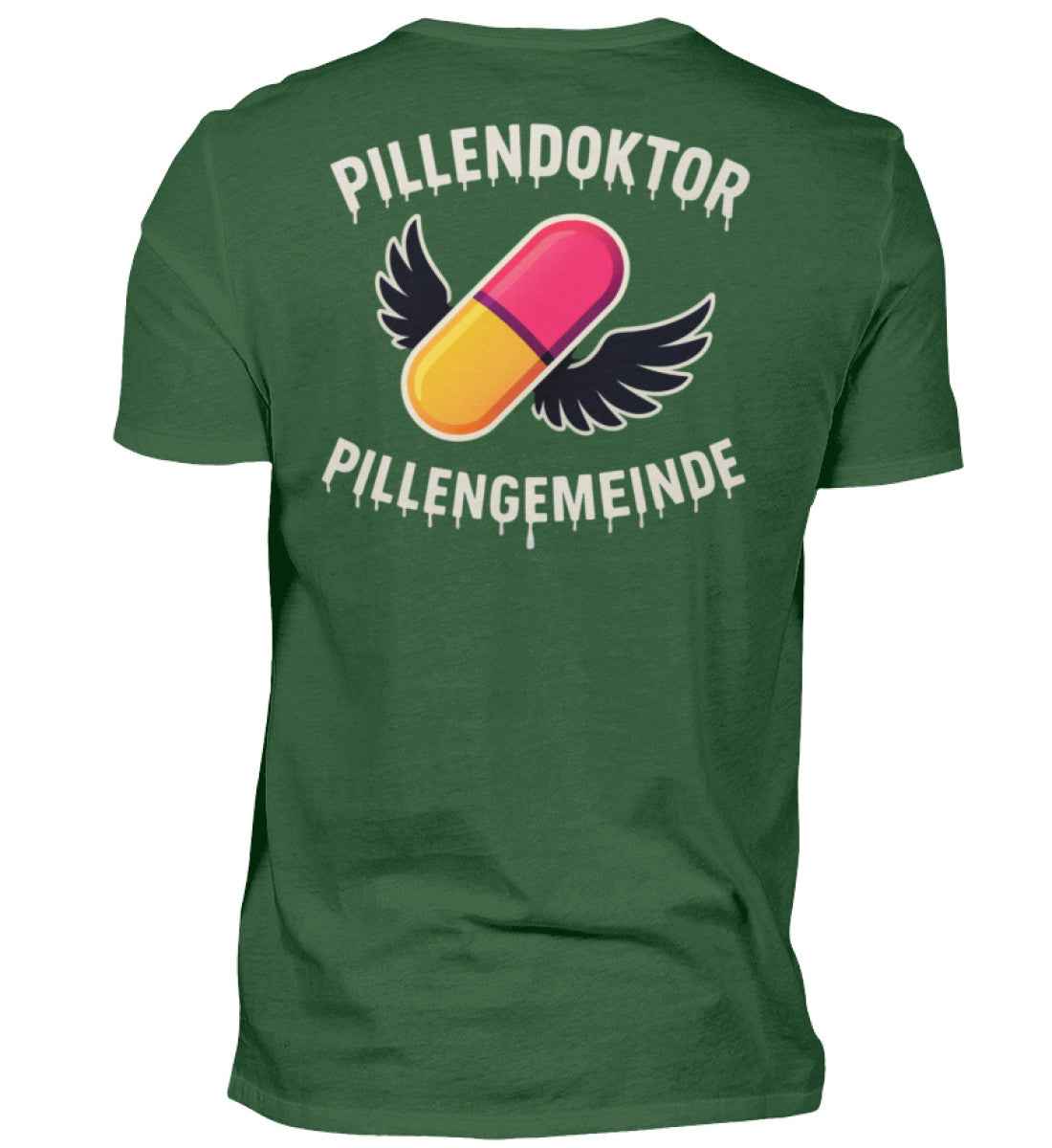 Pillendoktor x Pillengemeinde Unisex T-Shirt – Community Shirt | 185 g/m² | 100% Baumwolle