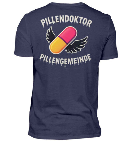 Pillendoktor x Pillengemeinde Unisex T-Shirt – Community Shirt | 185 g/m² | 100% Baumwolle