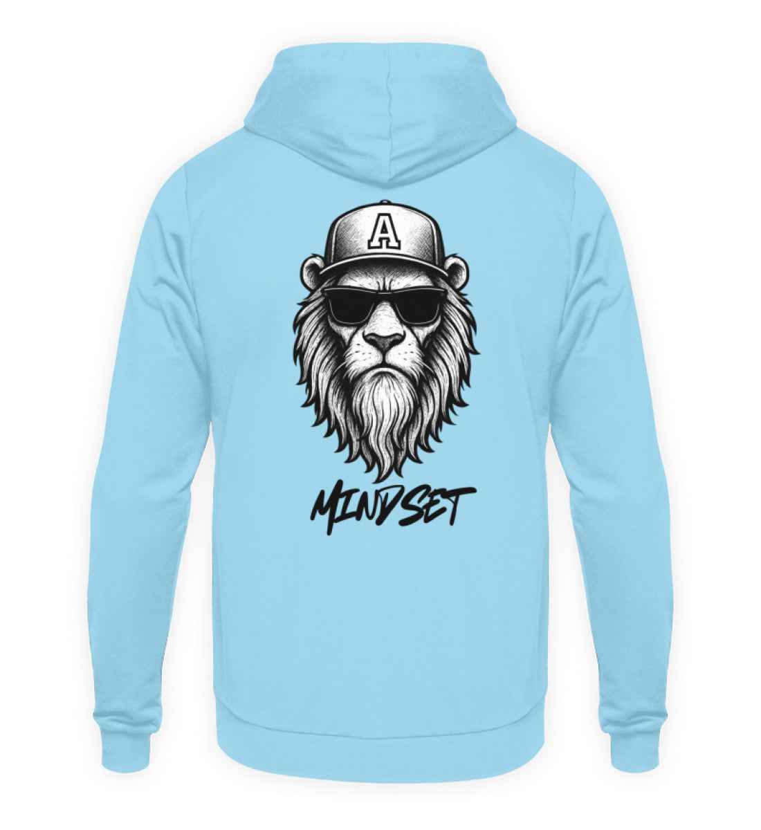 Löwe-Mindset  - Unisex Kapuzenpullover Hoodie