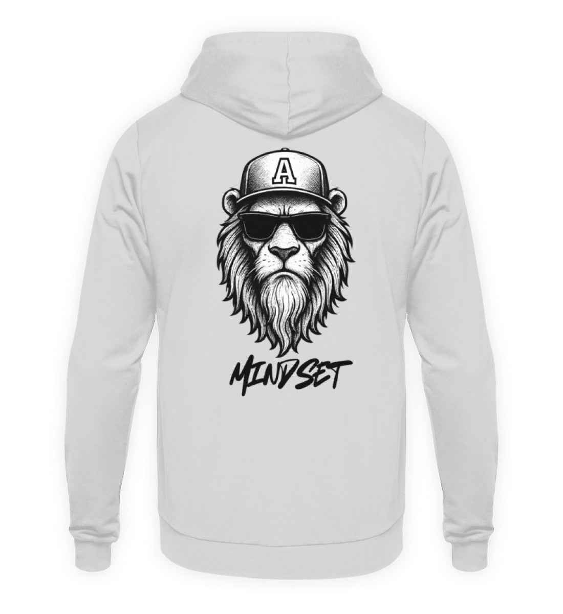 Löwe-Mindset  - Unisex Kapuzenpullover Hoodie