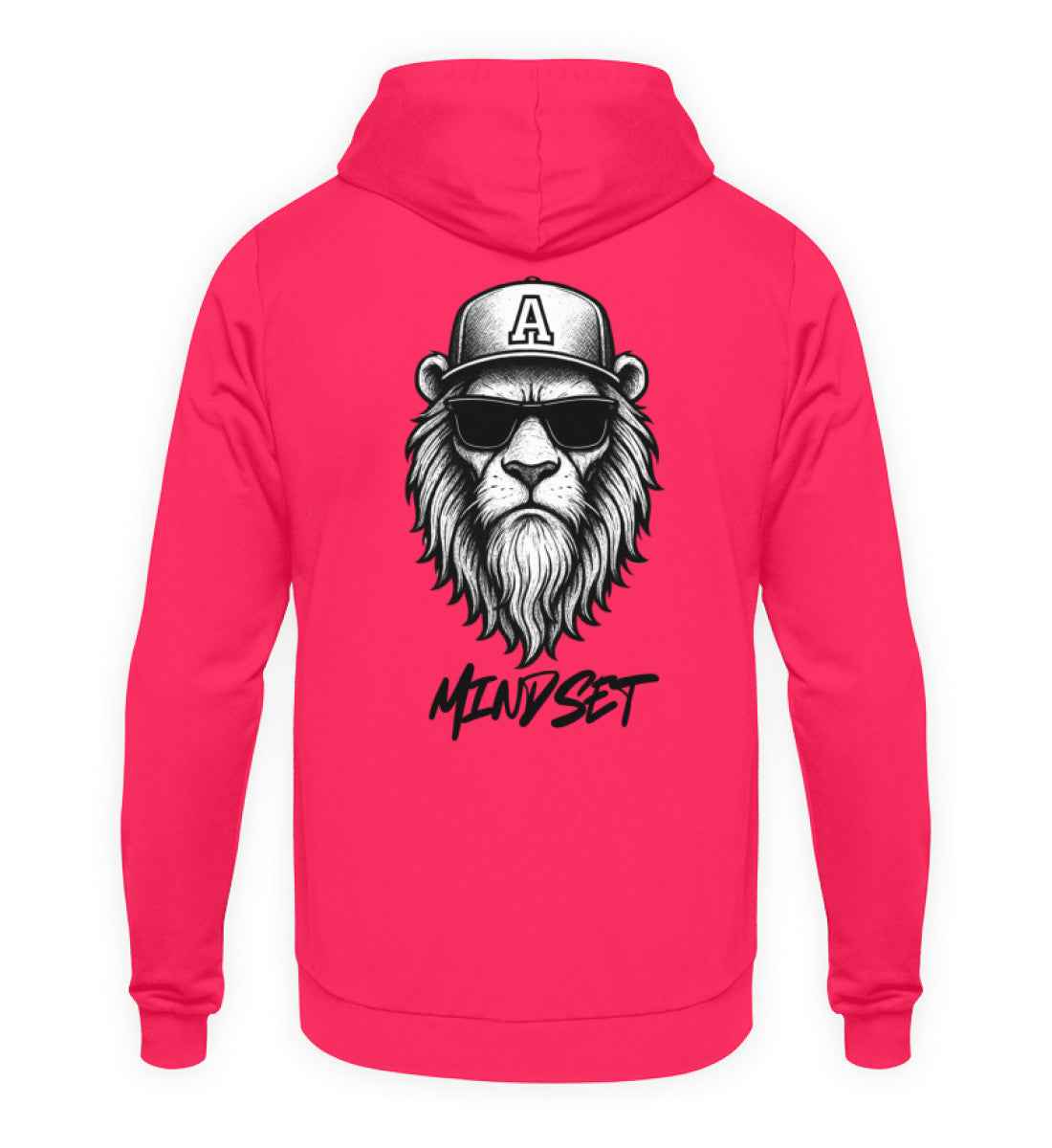 Löwe-Mindset  - Unisex Kapuzenpullover Hoodie