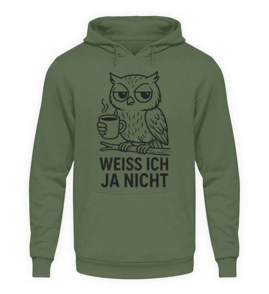 Ich weiß ja nicht  - Unisex Kapuzenpullover Hoodie