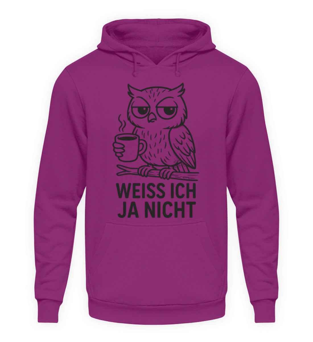 Ich weiß ja nicht  - Unisex Kapuzenpullover Hoodie