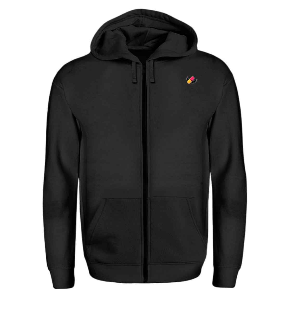 Pillendoktor x Pillengemeinde Unisex Zipper – Community Zip Hoodie | 80/20 Baumwolle