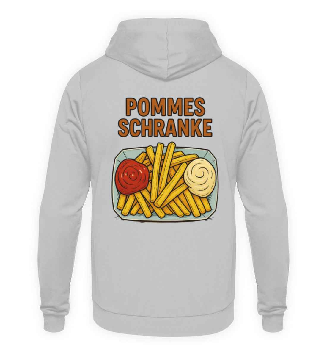 Pommes-Schranke  - Unisex Kapuzenpullover Hoodie