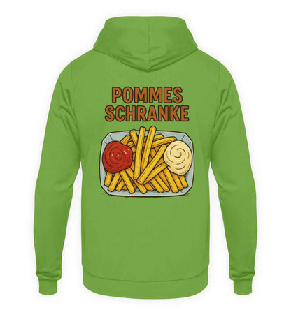 Pommes-Schranke  - Unisex Kapuzenpullover Hoodie