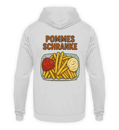 Pommes-Schranke  - Unisex Kapuzenpullover Hoodie