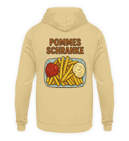 Pommes-Schranke  - Unisex Kapuzenpullover Hoodie