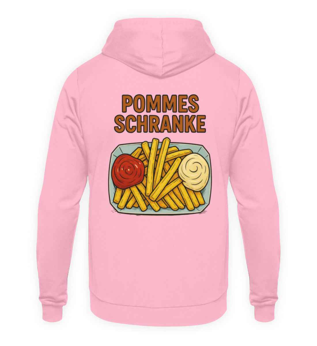 Pommes-Schranke  - Unisex Kapuzenpullover Hoodie