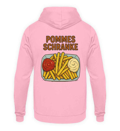 Pommes-Schranke  - Unisex Kapuzenpullover Hoodie
