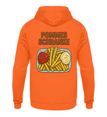 Pommes-Schranke  - Unisex Kapuzenpullover Hoodie