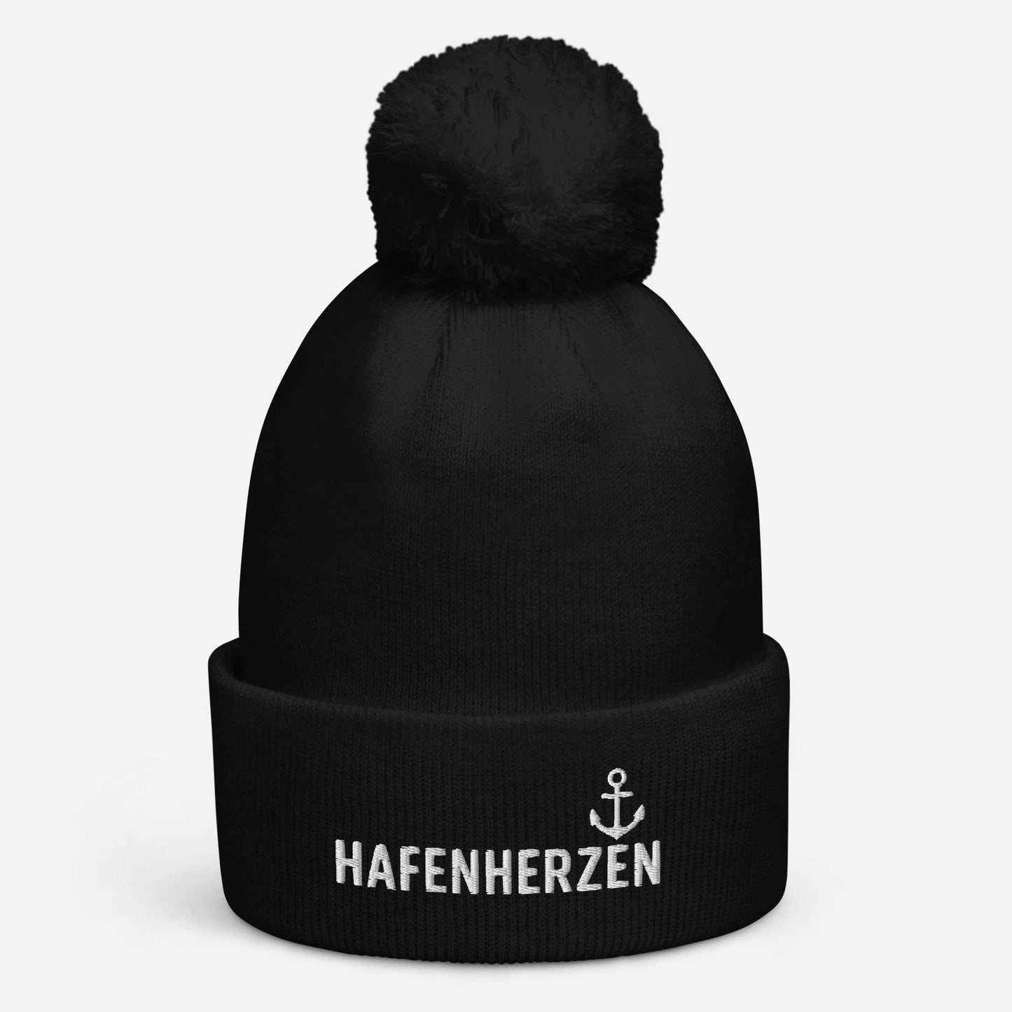 Hafenherzen Bommelmütze Stick