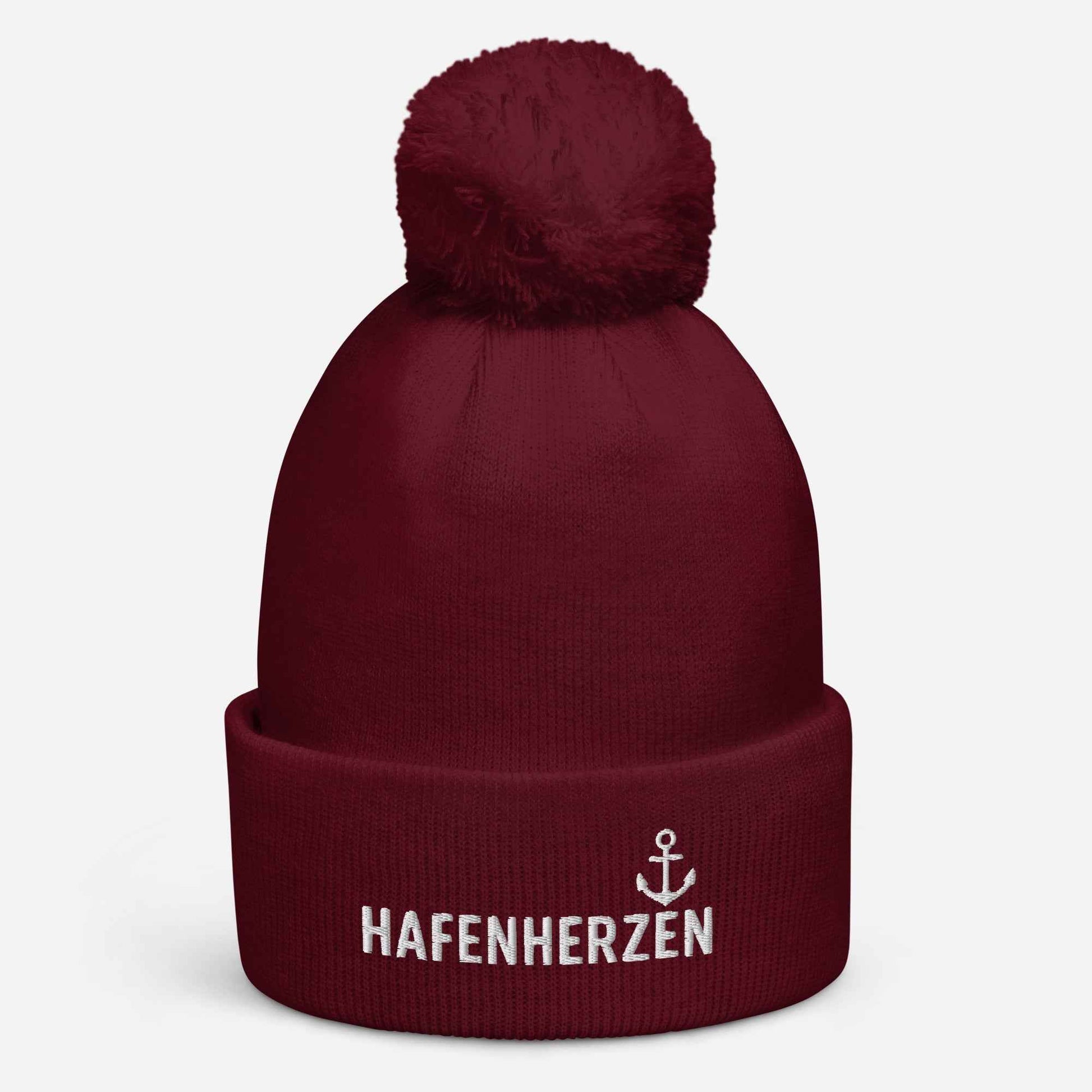 Hafenherzen Bommelmütze Stick