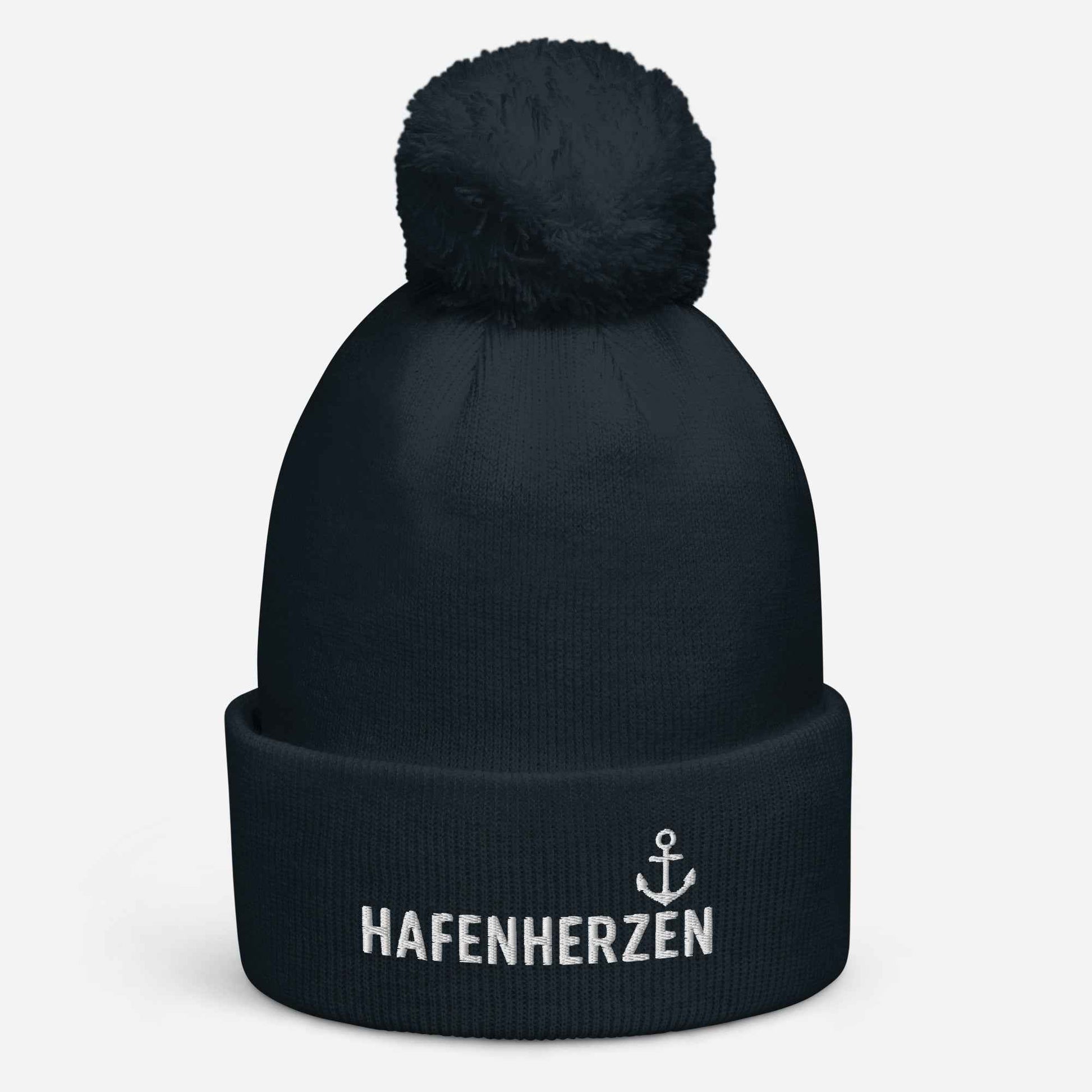 Hafenherzen Bommelmütze Stick