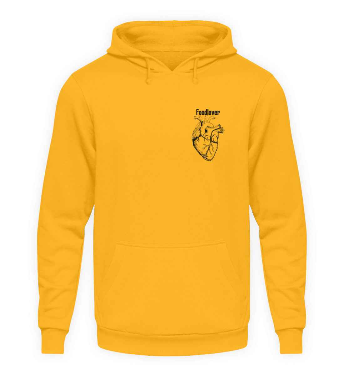 Pommes-Schranke  - Unisex Kapuzenpullover Hoodie