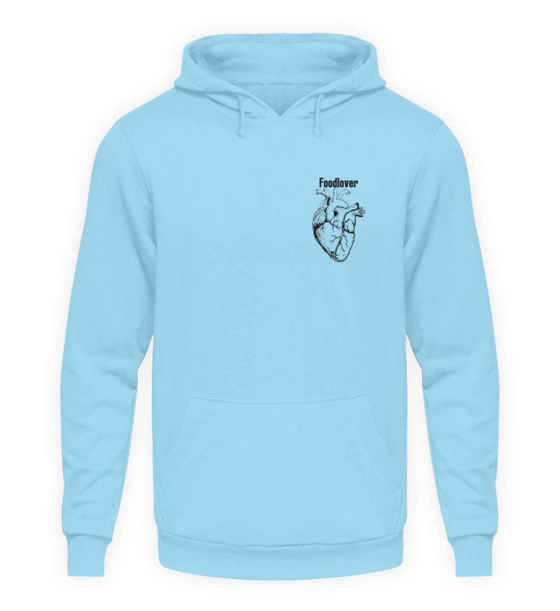 Pommes-Schranke  - Unisex Kapuzenpullover Hoodie
