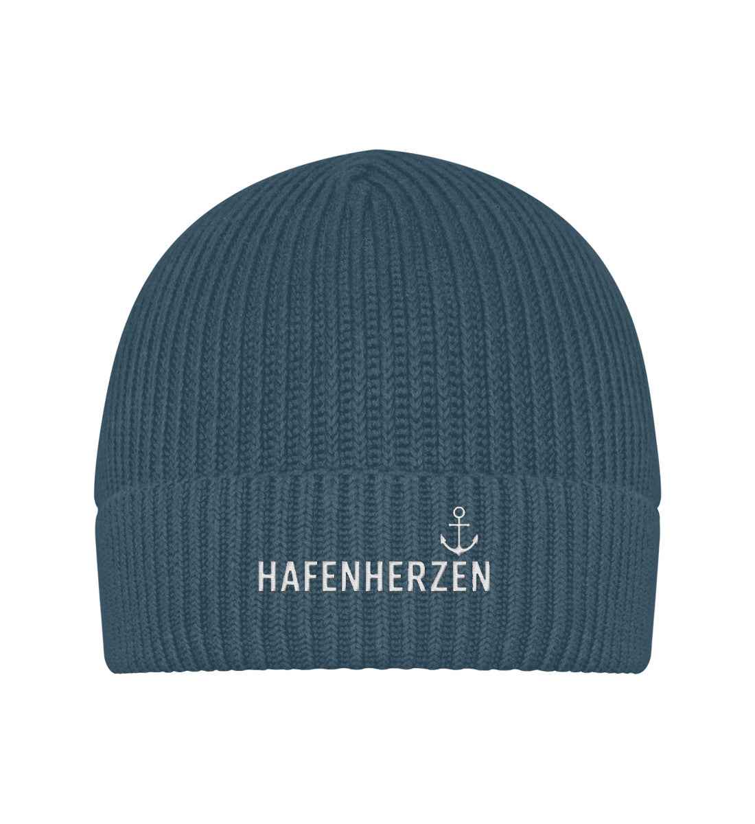 Hafenherzen Fischermütze – Nachhaltige Beanie  Stick
