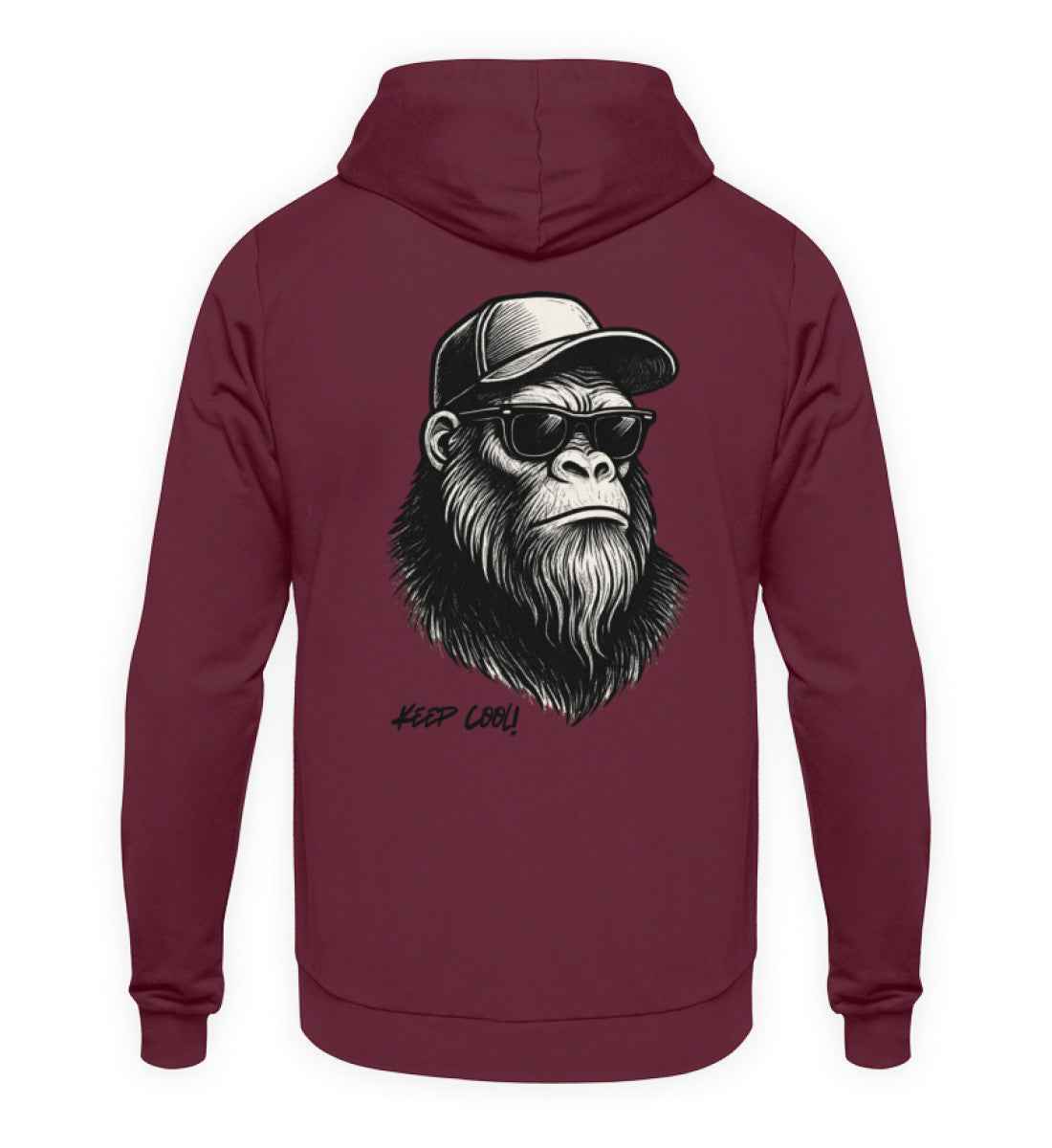 Gorilla  - Unisex Kapuzenpullover Hoodie