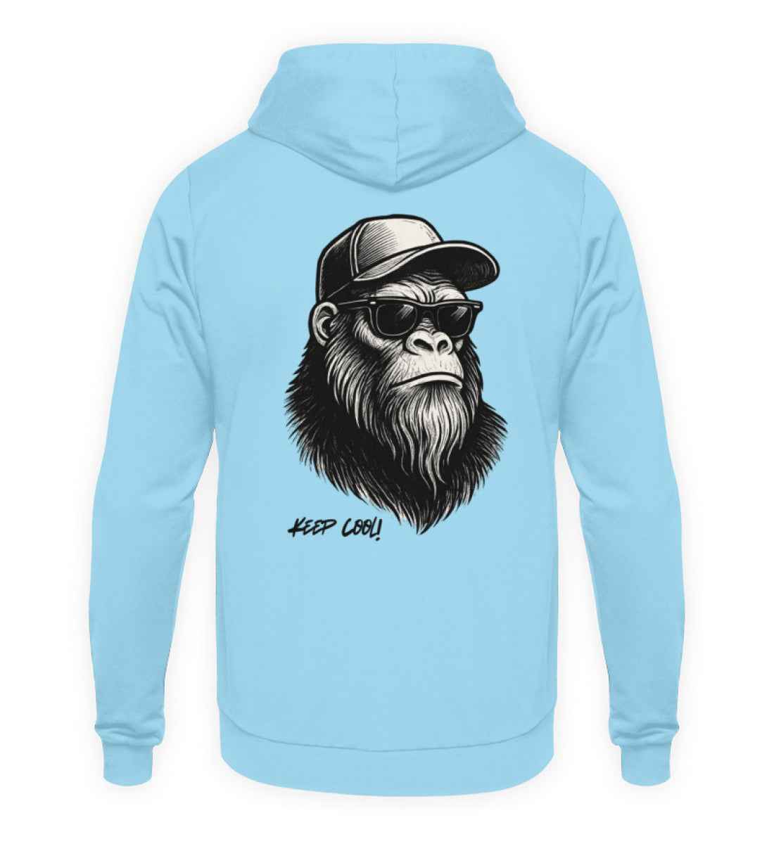 Gorilla  - Unisex Kapuzenpullover Hoodie