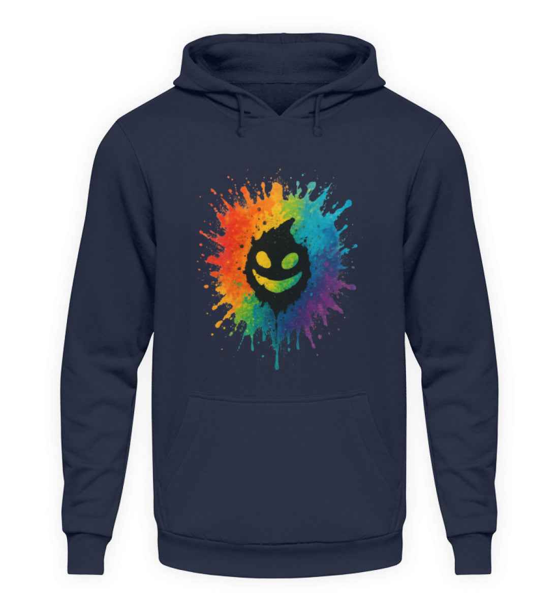 Farbklecks  - Unisex Kapuzenpullover Hoodie