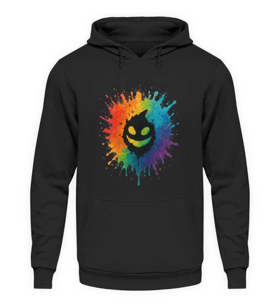 Farbklecks  - Unisex Kapuzenpullover Hoodie