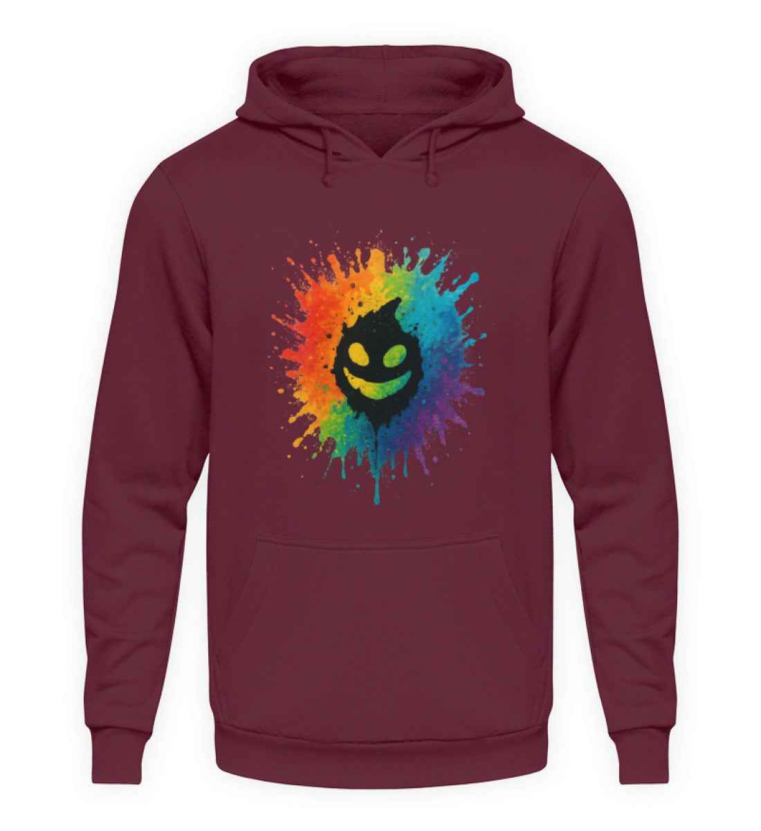 Farbklecks  - Unisex Kapuzenpullover Hoodie