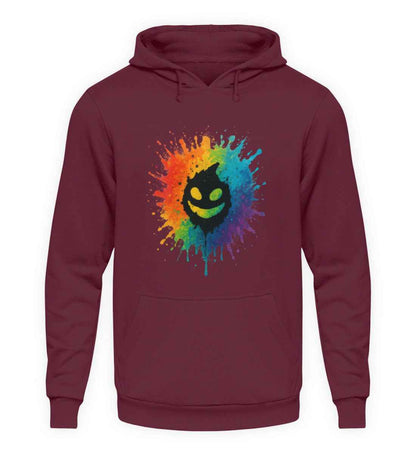 Farbklecks  - Unisex Kapuzenpullover Hoodie