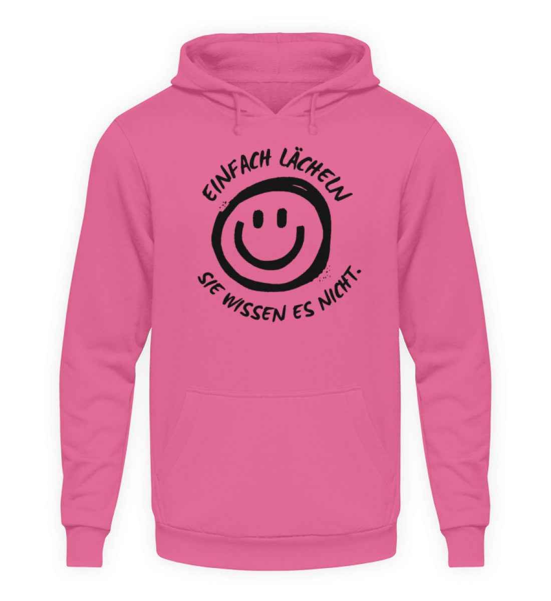 Lächeln  - Unisex Kapuzenpullover Hoodie