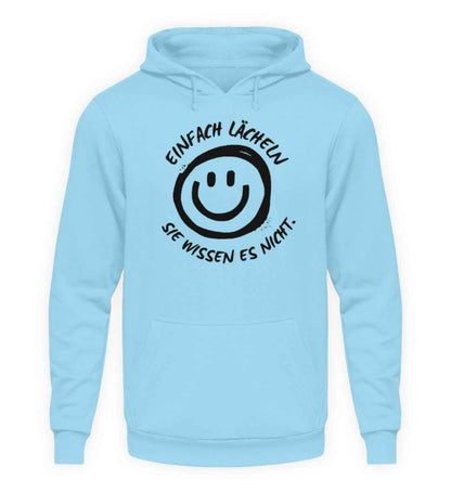 Lächeln  - Unisex Kapuzenpullover Hoodie