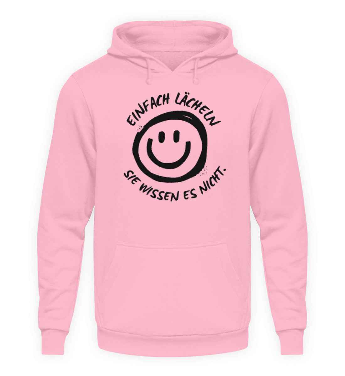 Lächeln  - Unisex Kapuzenpullover Hoodie