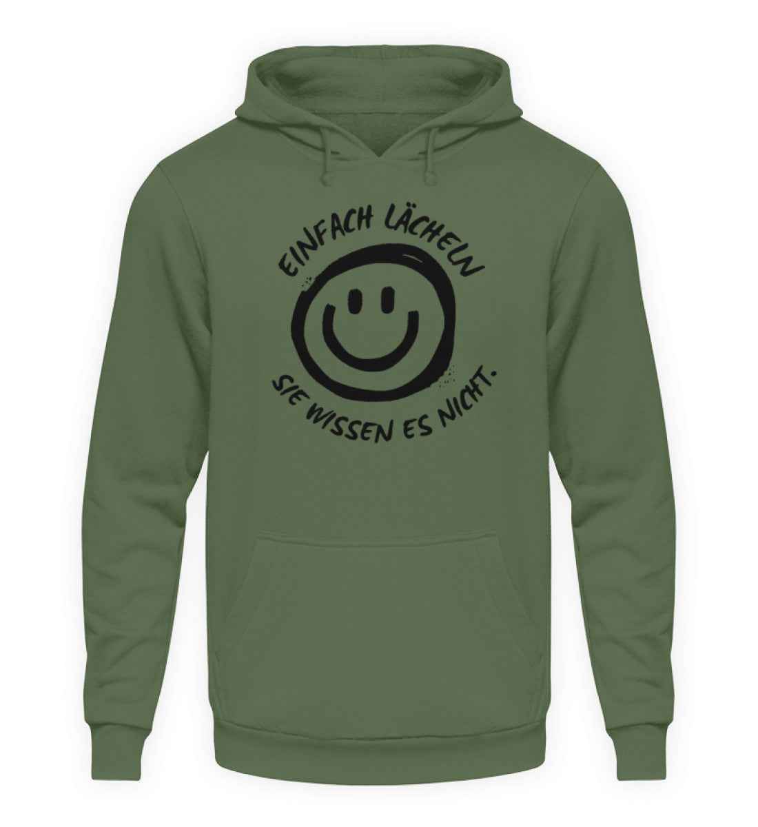 Lächeln  - Unisex Kapuzenpullover Hoodie