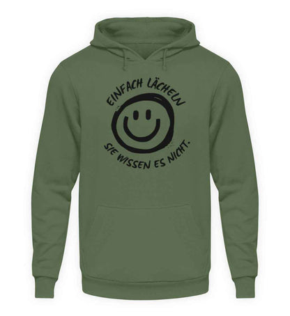 Lächeln  - Unisex Kapuzenpullover Hoodie