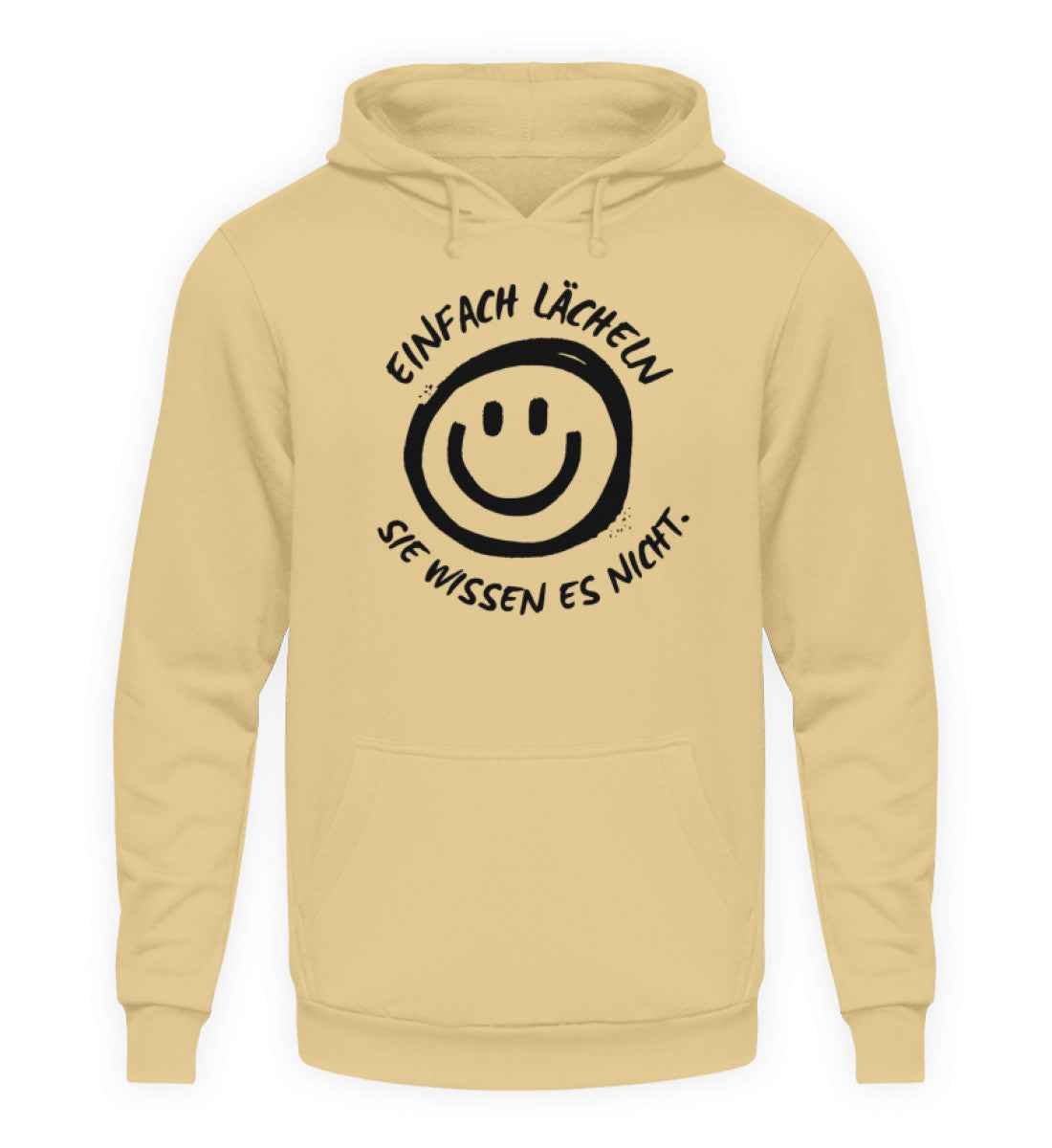 Lächeln  - Unisex Kapuzenpullover Hoodie