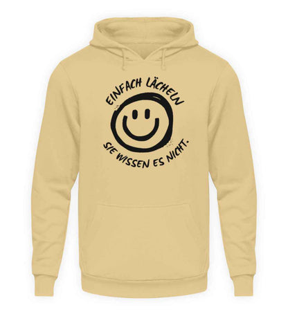 Lächeln  - Unisex Kapuzenpullover Hoodie
