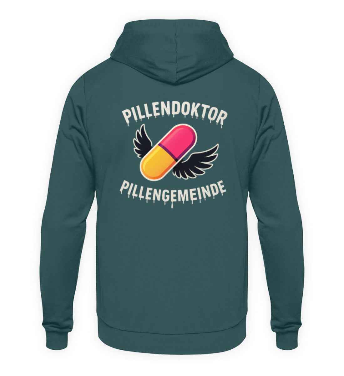 Pillendoktor x Pillengemeinde Unisex Hoodie – Community Hoodie | 280 g/m² | 80/20 Baumwolle