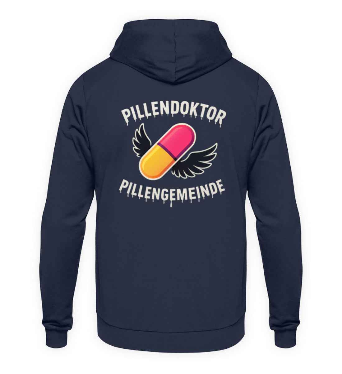 Pillendoktor x Pillengemeinde Unisex Hoodie – Community Hoodie | 280 g/m² | 80/20 Baumwolle