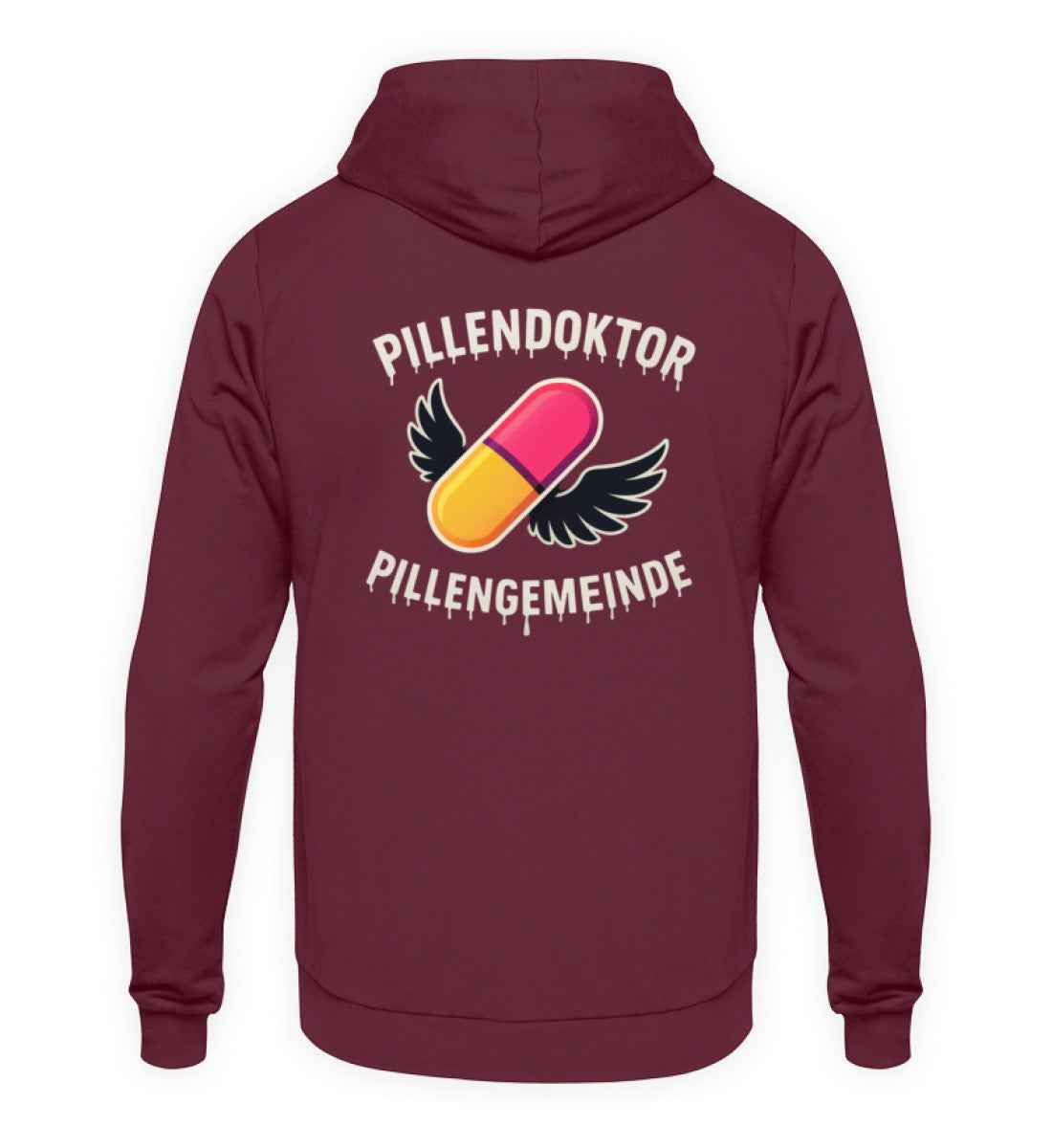 Pillendoktor x Pillengemeinde Unisex Hoodie – Community Hoodie | 280 g/m² | 80/20 Baumwolle