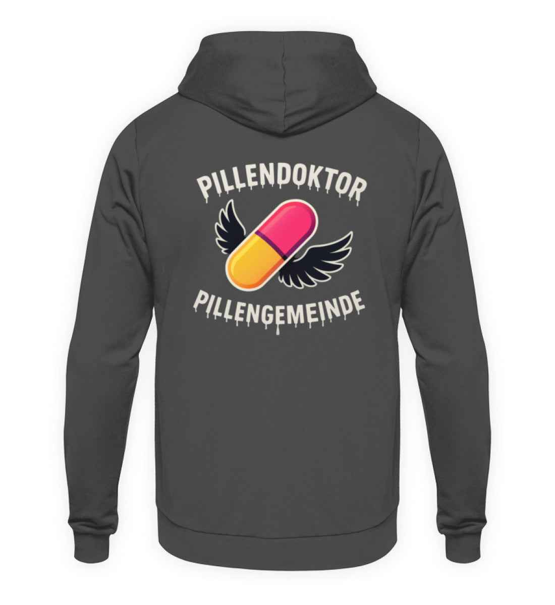 Pillendoktor x Pillengemeinde Unisex Hoodie – Community Hoodie | 280 g/m² | 80/20 Baumwolle