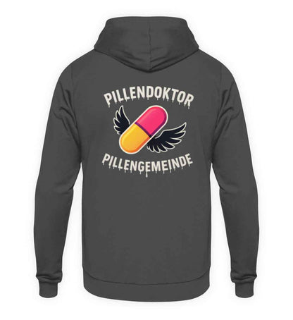 Pillendoktor x Pillengemeinde Unisex Hoodie – Community Hoodie | 280 g/m² | 80/20 Baumwolle