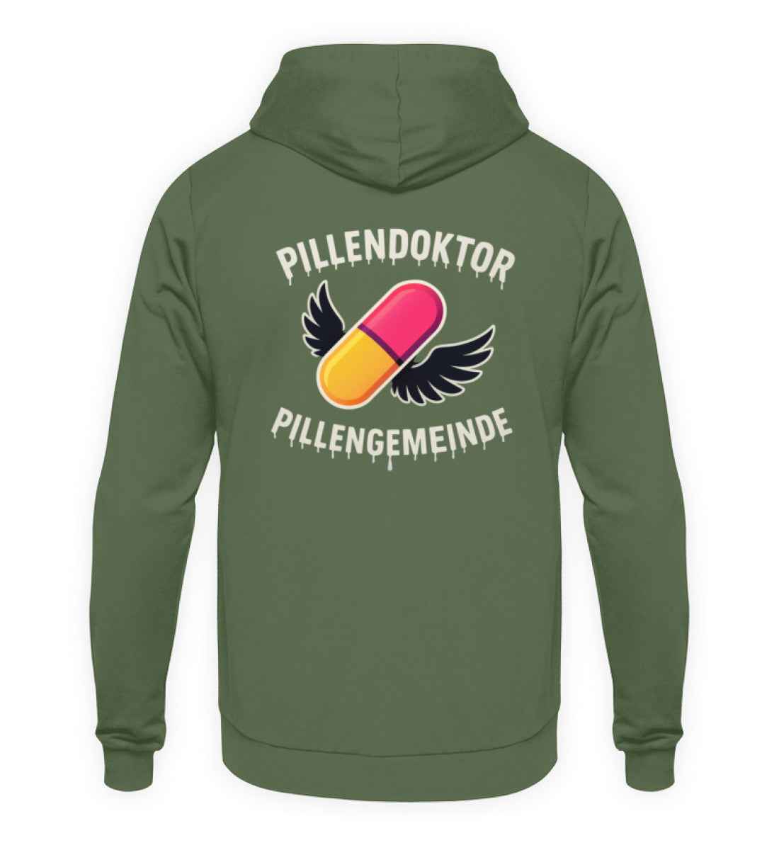 Pillendoktor x Pillengemeinde Unisex Hoodie – Community Hoodie | 280 g/m² | 80/20 Baumwolle