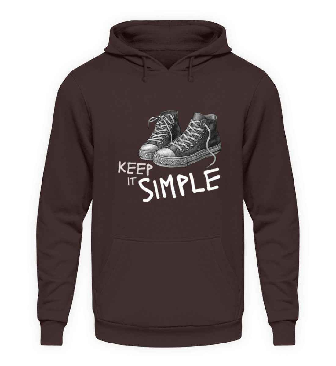 Keep It Simple  - Unisex Kapuzenpullover Hoodie