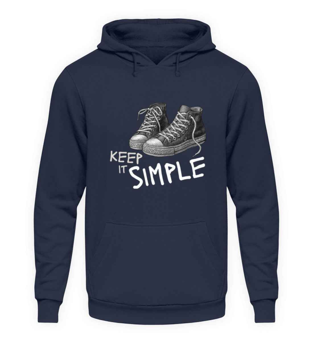 Keep It Simple  - Unisex Kapuzenpullover Hoodie